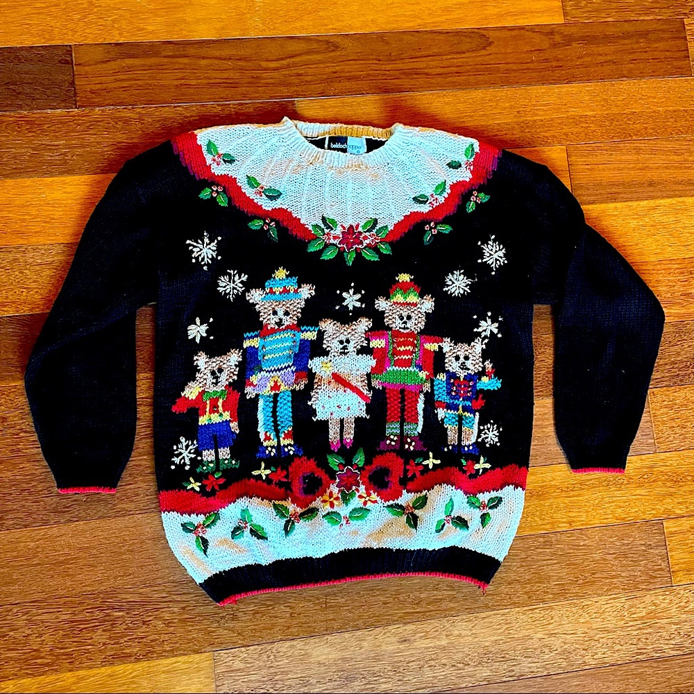 Adorable Christmas Bears Sweater